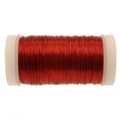 Red Metallic Reel Wire 100g