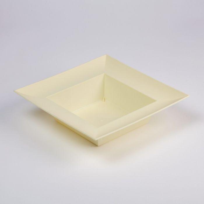 Designer Bowl - Square - Cream