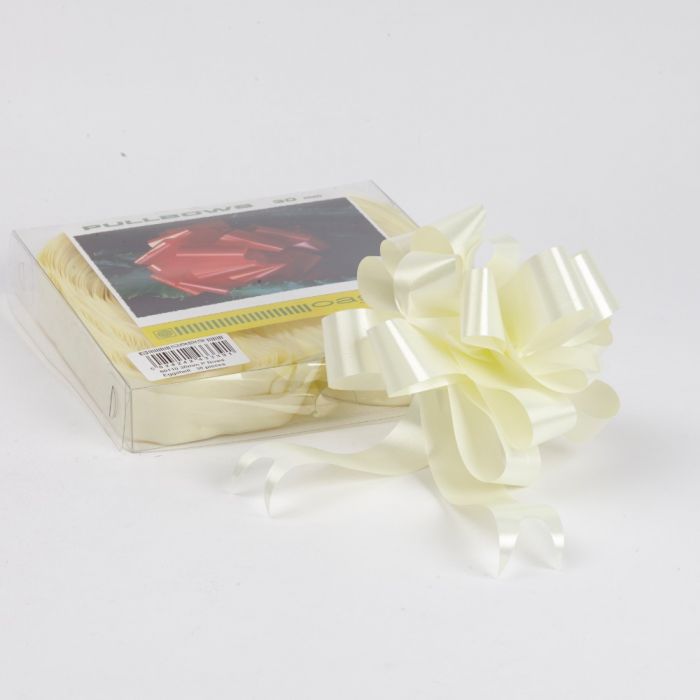 Pull Bow - Eggshell