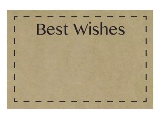Greeting Card - Best Wishes