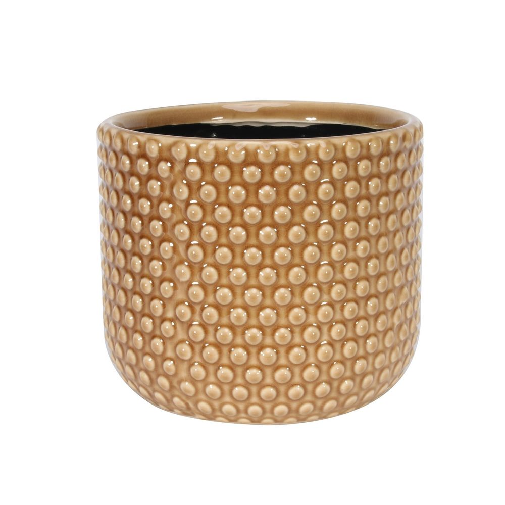 Ceramic - Dot Pot - Light Brown