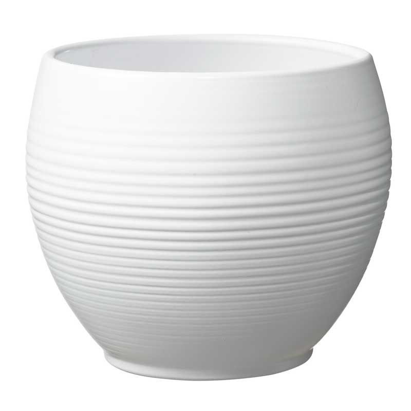 Ceramic - Manacor Pot - White