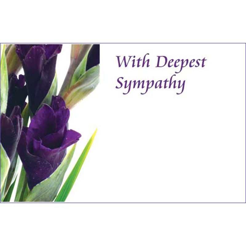 Greeting Card - With Deepest Sympathy