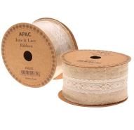 Ribbon - Lace - Natural/White