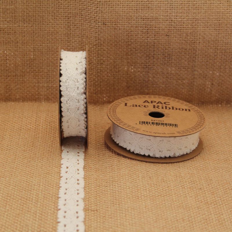 Ribbon - Lace - White