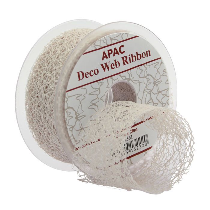 Ribbon - Deco Web - Ivory