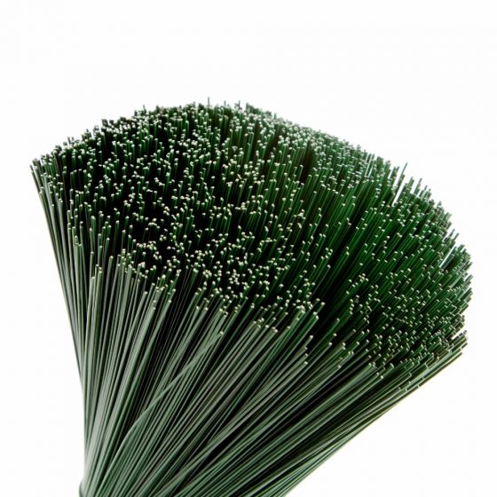 Green Lacquered Stub Wire - 1.00mm (19swg)
