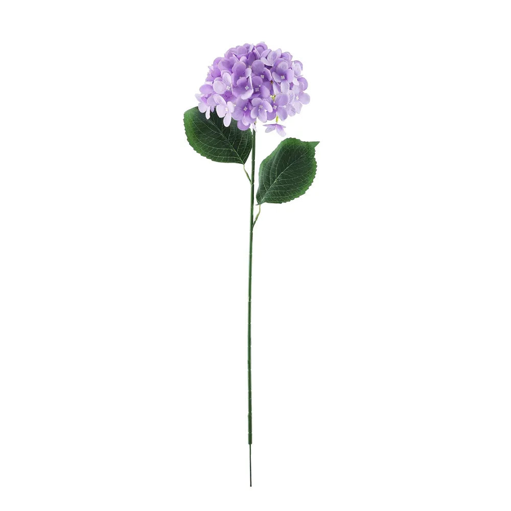Artificial Essential Hydrangea x2 leaves - Lavender