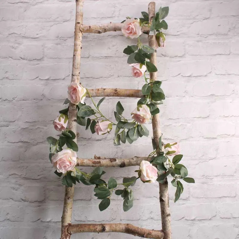 Rose Garland Light Pink (175cm)