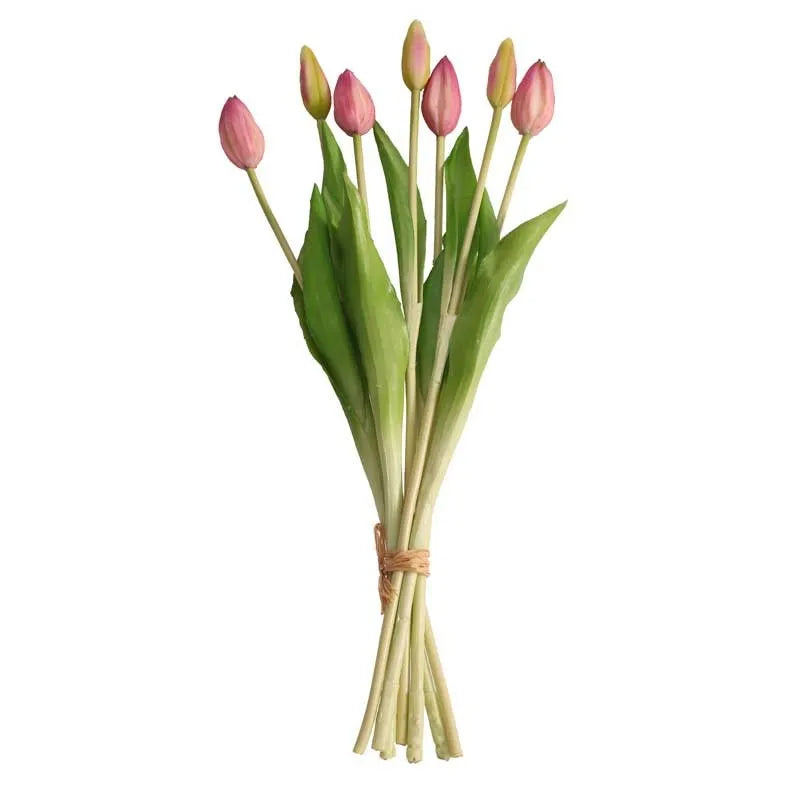 Real Feel Tulip Bunch Light Purple (43cm