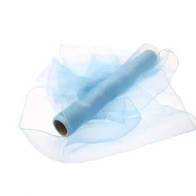 Turquoise Organza Roll 40cm x 9m