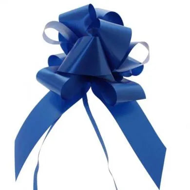 Royal Blue Pull Bow (50mm)   20 per pack