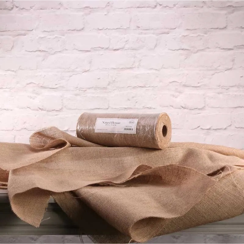 Natural Hessian Roll (29cm x 10yds)