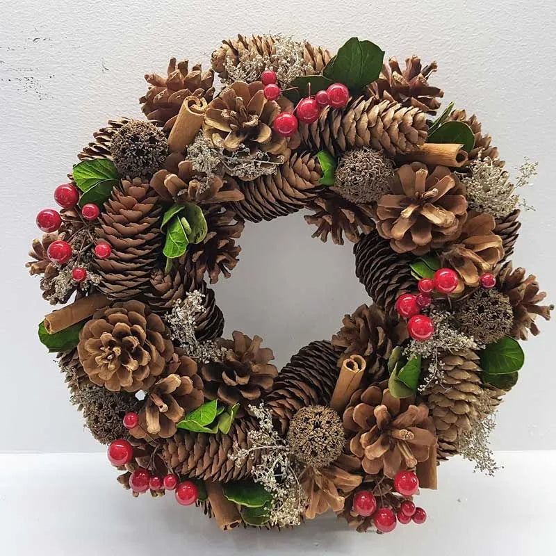 Cinnamon Berry Wreath (30cm)