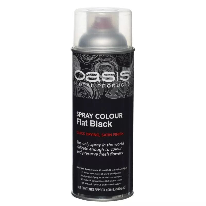 Spray Colour - Flat Black