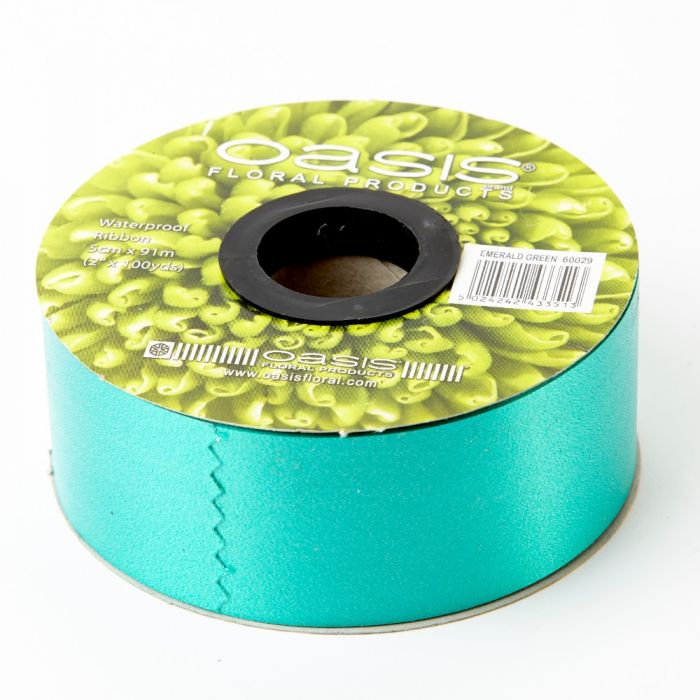 Ribbon - Poly Satin - Emerald Green