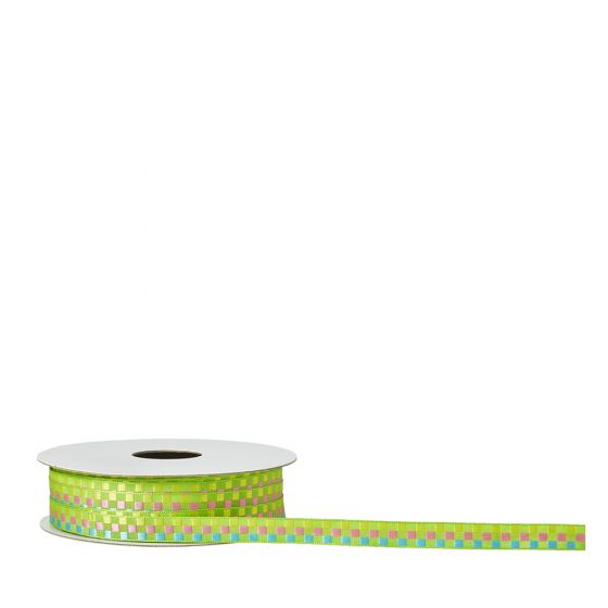 Ribbon - Olivia - Green/Pink/Blue