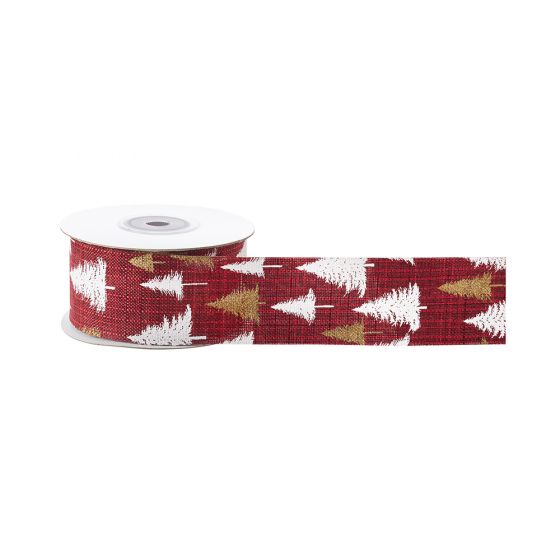 Ribbon - Christmas - Burgundy