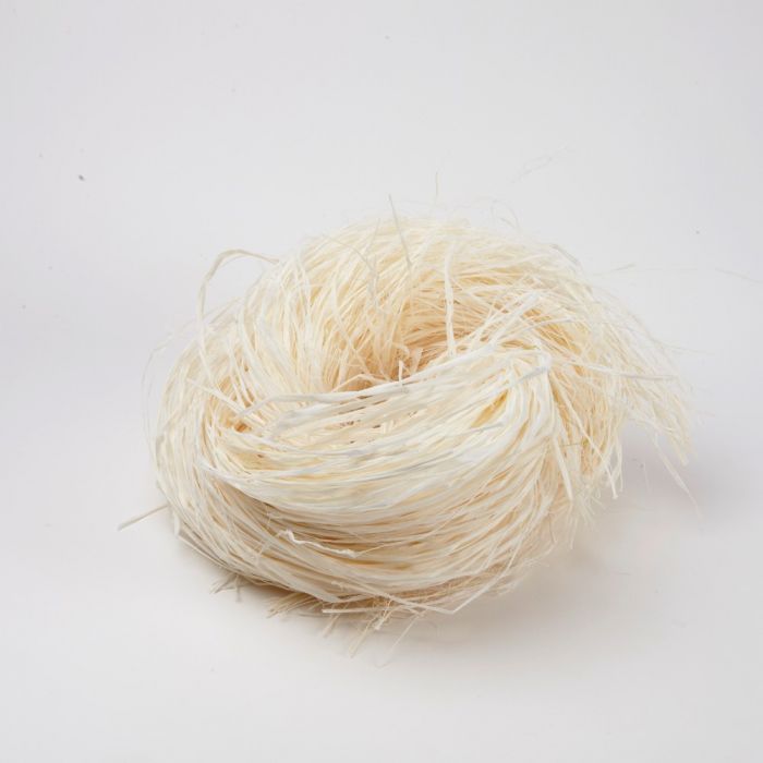 Raffia - Bleached White