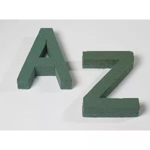 Floral Foam - Letter Q