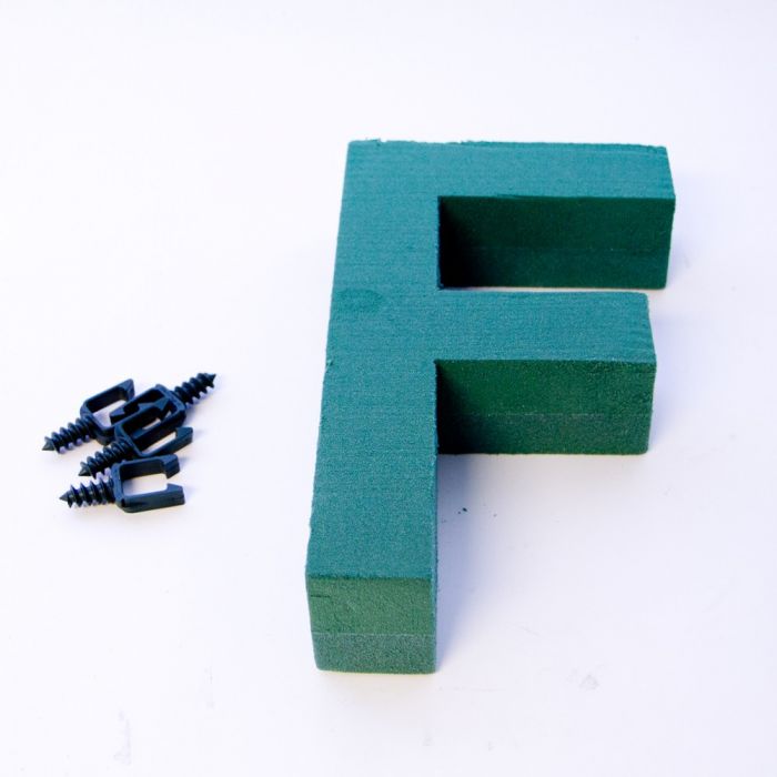 Floral Foam - Letter F