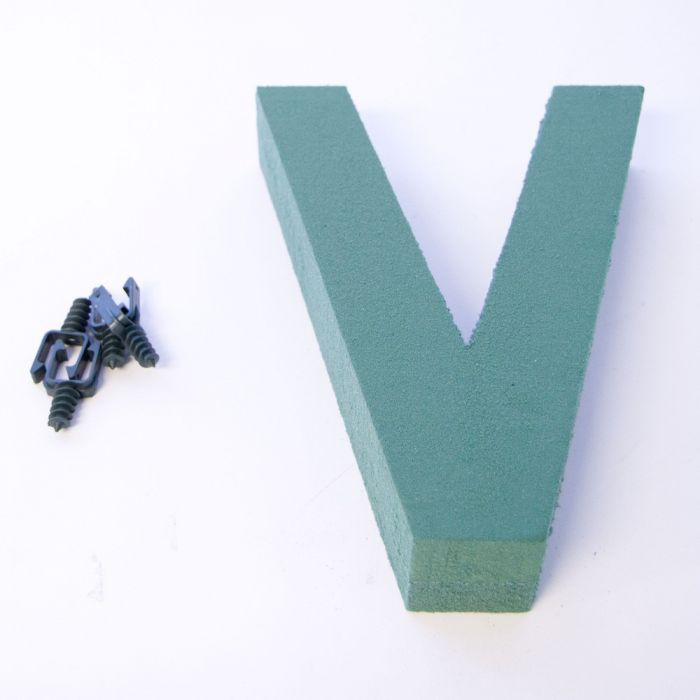 Floral Foam - Letter V