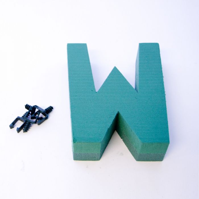 Floral Foam - Letter W