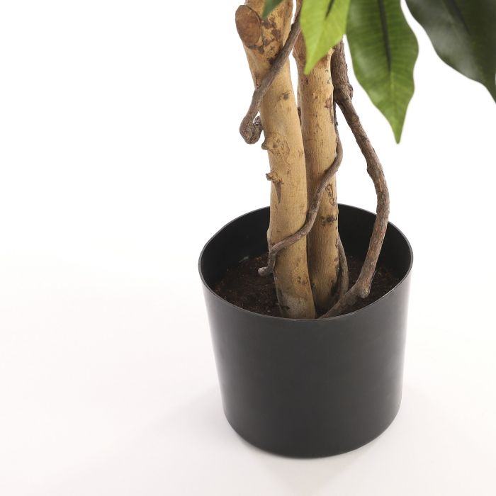 MICA DECORATIONS FICUS ARTIFICIAL PLANT - H110 X Ø65 CM - GREEN