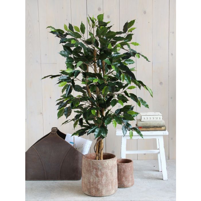 MICA DECORATIONS FICUS ARTIFICIAL PLANT - H110 X Ø65 CM - GREEN