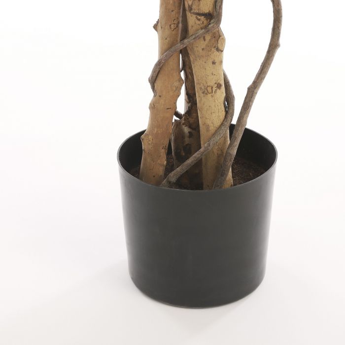 MICA DECORATIONS FICUS ARTIFICIAL PLANT - H135 X Ø75 CM - GREEN VARIEGATED