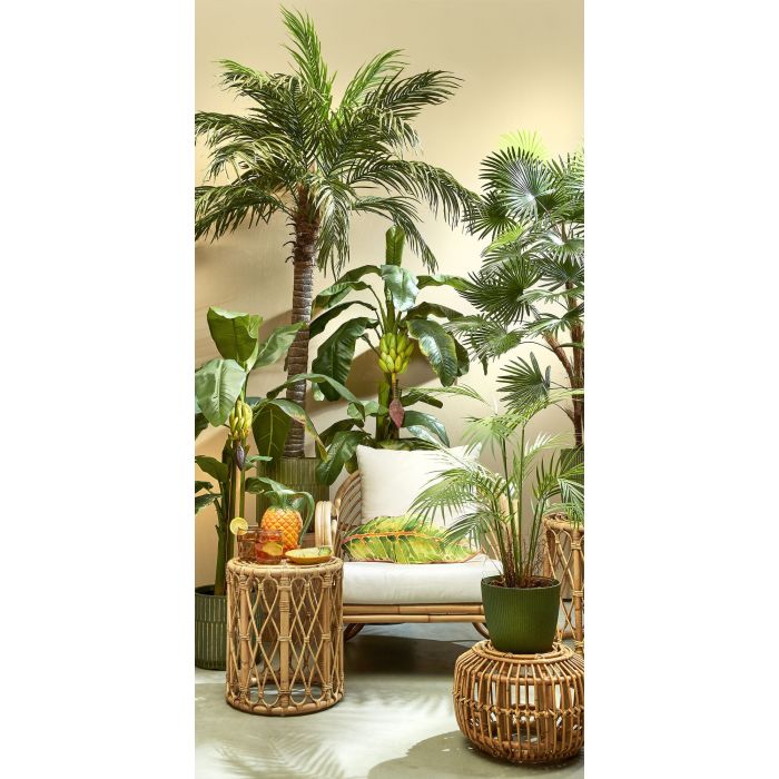 MICA DECORATIONS BANANA TREE ARTIFICIAL PLANT - H120 X Ø90 CM - GREEN