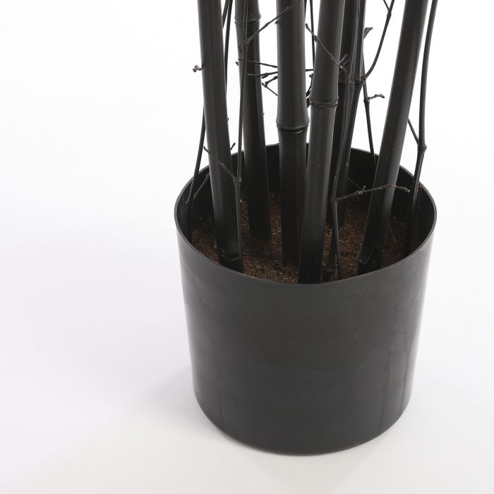 MICA DECORATIONS BAMBOO ARTIFICIAL PLANT - H140 X Ø95 CM - BLACK