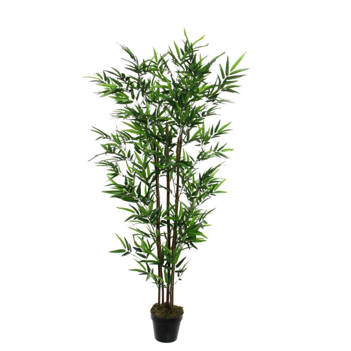 MICA DECORATIONS BAMBOO ARTIFICIAL PLANT - H155 X Ø90 CM - GREEN