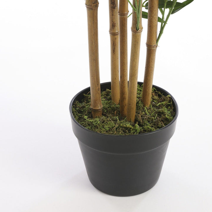 MICA DECORATIONS BAMBOO ARTIFICIAL PLANT - H155 X Ø90 CM - GREEN