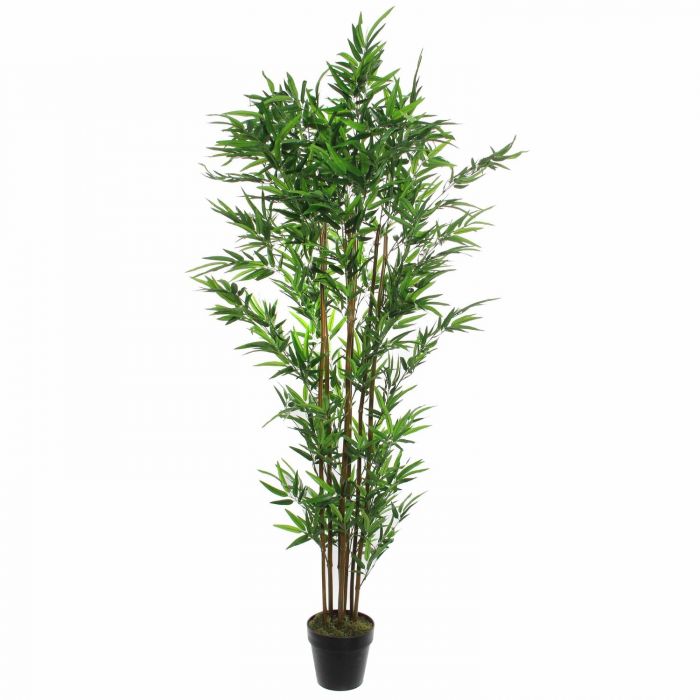 MICA DECORATIONS BAMBOO ARTIFICIAL PLANT - H180 X Ø80 CM - GREEN