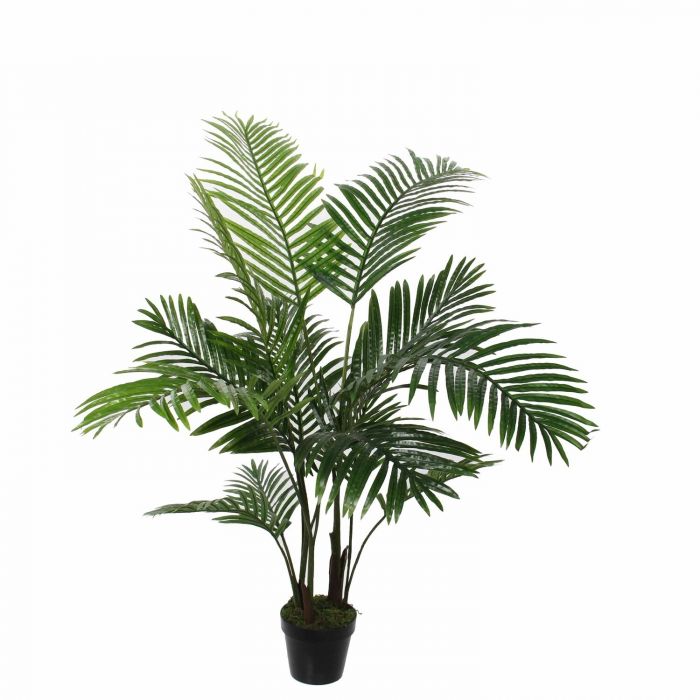 MICA DECORATIONS ARECA PALM ARTIFICIAL PLANT - H110 X Ø100 CM - GREEN