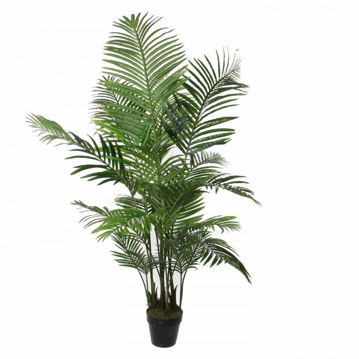 MICA DECORATIONS ARECA PALM ARTIFICIAL PLANT - H130 X Ø140 CM - GREEN