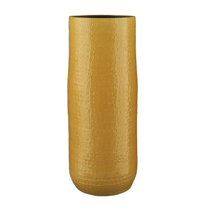 MICA DECORATIONS FLOYD VASE - H70 X Ø28 CM - OCHRE