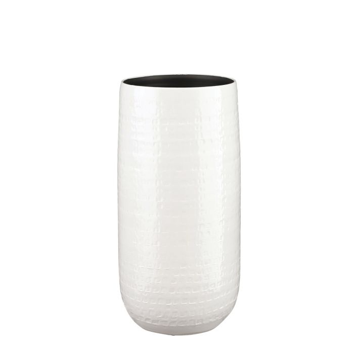 MICA DECORATIONS FLOYD VASE - H50 X Ø25 CM - WHITE