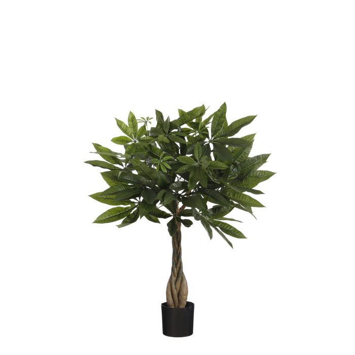 MICA DECORATIONS PACHIRA ARTIFICIAL PLANT - H60 X Ø60 CM - GREEN