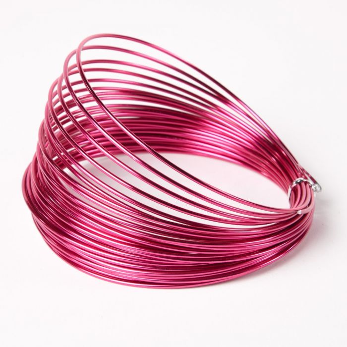 Aluminium Wire - Strong Pink
