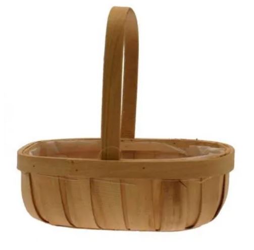 Basket - Softwood Trug - Natural