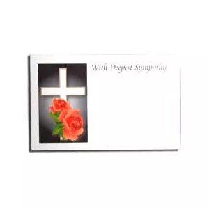 Greeting Card - With Deepest Sympathy