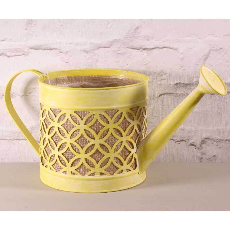 Metal - Watering Can - Yellow