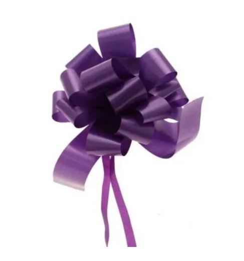 Ribbon - Pull Bow - Purple