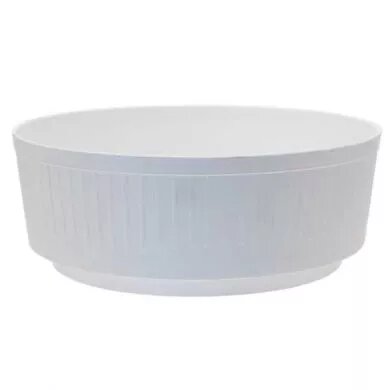 24.3x9cm APAC White Bulb Bowl (5/40)