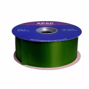 2" x 100yds Emerald Green Poly Ribbon (6/24)