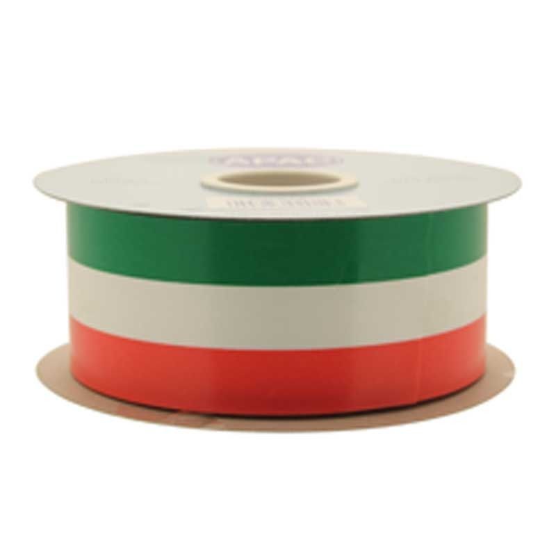 Ribbon - Poly Satin - Tri-Colour