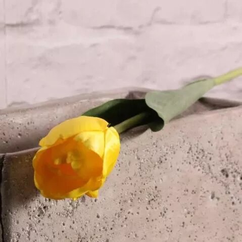 Artificial - Tulip - Yellow