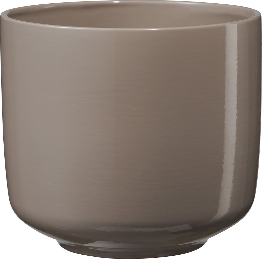 Ceramic - Bari Pot - Grey-Beige